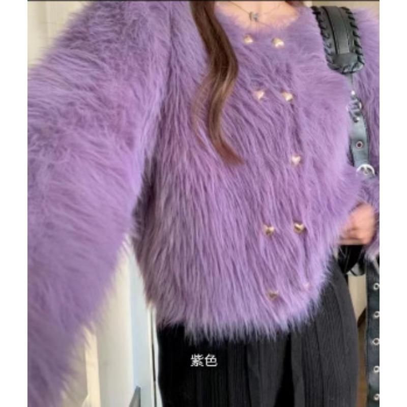 

Осень и зима мягкий ворсистый искусственный норковый флис короткий свитер вязаный свитер мягкий ворсистый пушистый нежный кардиган знаменитости one size fits all