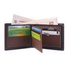 Men’s PU Leather Bifold Wallet Slim Card Holder Multi Card Slots Cash Pocket Business Wallet Vintage Minimalist Purse