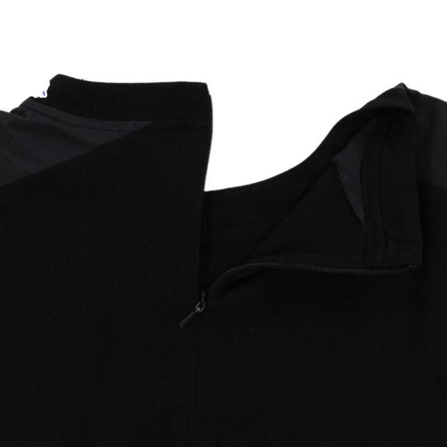 Adidas Originální šaty s logem Trefoil, kulatým výstřihem, slim fit, ležérní sportovní, s dlouhým rukávem, dámské šaty, černé DP8593