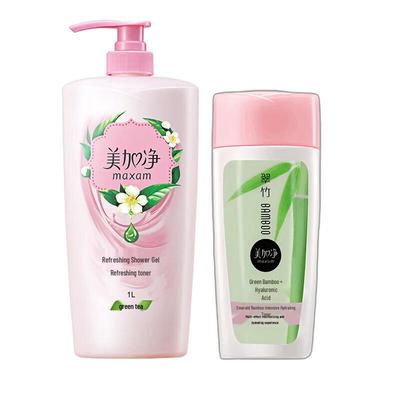 Mei Jia Jing Refreshing Shower Gel & Hydrating Toner Set