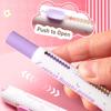 1pcs Round Rolling Eraser Refill Set Soft Color Refillable Less Dust Cleaning Correcting Tools Office School