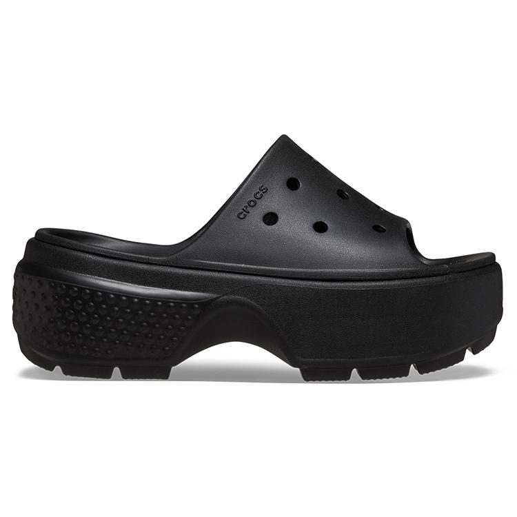 Crocs Stomp Slides 'Black' Women's 209346-001