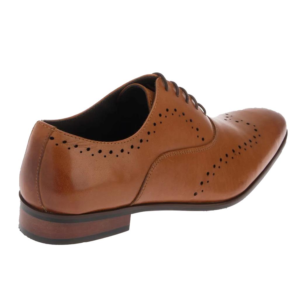 Męskie skórzane brogsy Dune London Sign