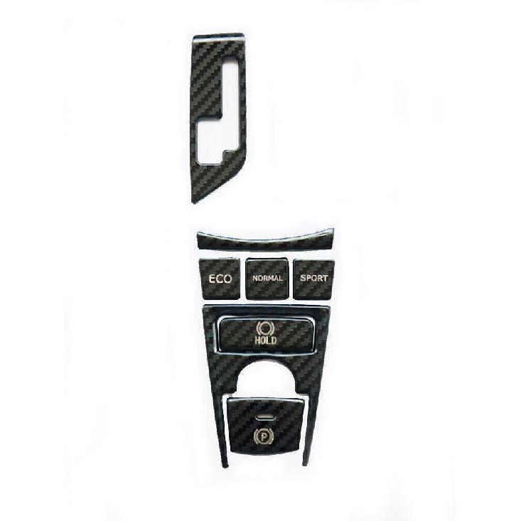 For Toyota Camry 18-22 Steel Carbon Fiber Central Console Gear Shift Panel Decor