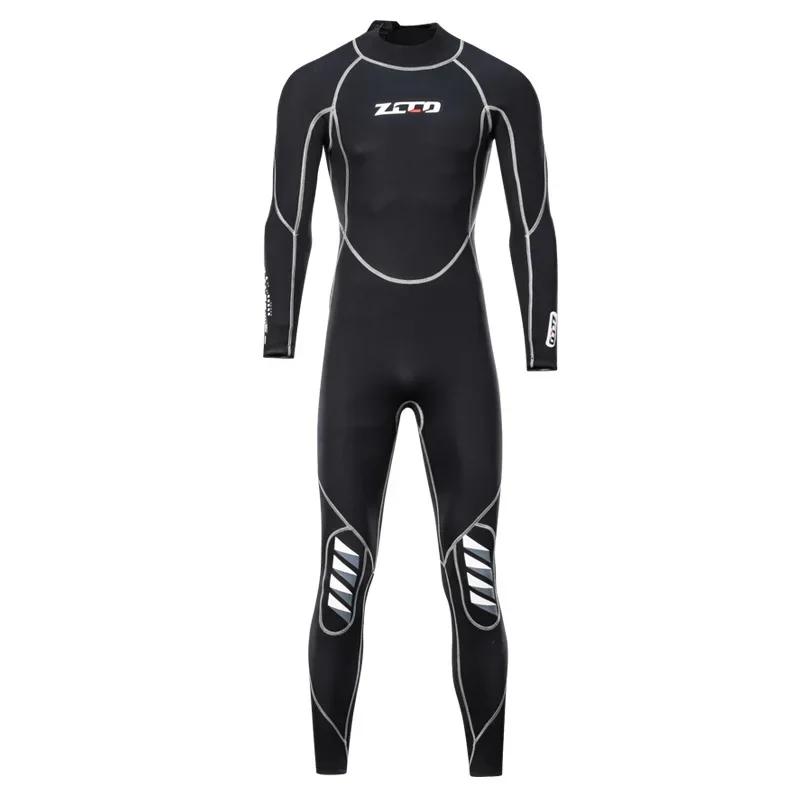 4xl 3xl Traje de Buceo para Hombre de una Pieza 3mm Traje Húmedo hombres Salto s Húmedo para Natación en Agua Fría Surf Traje de Baño de Invierno