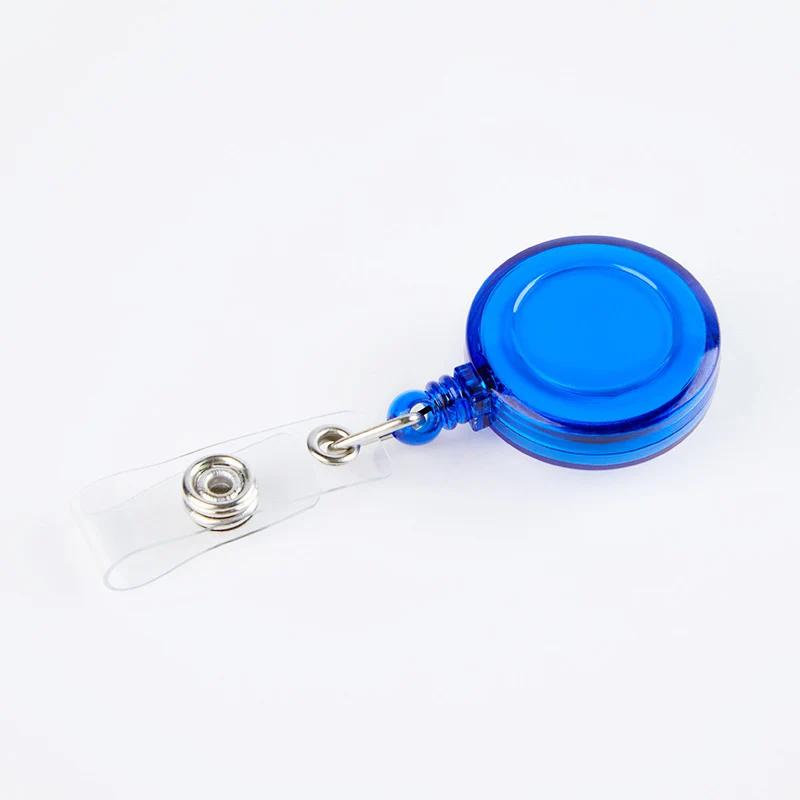 1pc Retractable Badge Holder Clips for Nurse ID Badge Reel with Belt Clip Doctor ID Card Chain Clips School Student Office