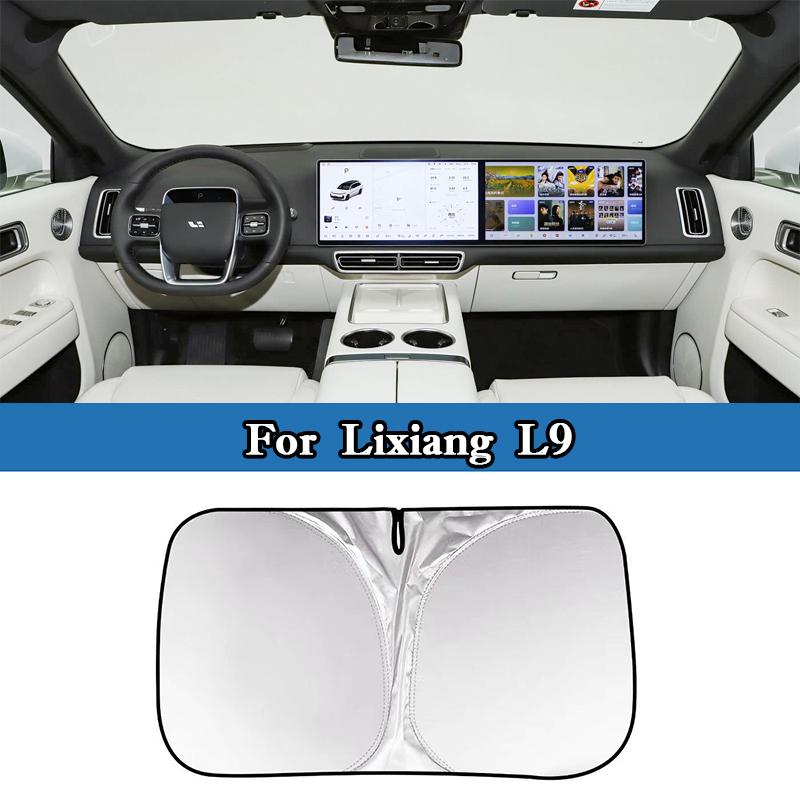 For Leading Ideal LiXiang L6 L7 L8 L9 ONE Mega Car Windshield Sunshade Cover Front Window Sunshade UV Protection Accessories