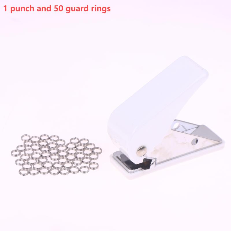 

Professional Dart Flight Puncher With 50Pcs Dart Wing Fixed O-Ring Darts Retainer Accessories For Securing Darts as the picture
