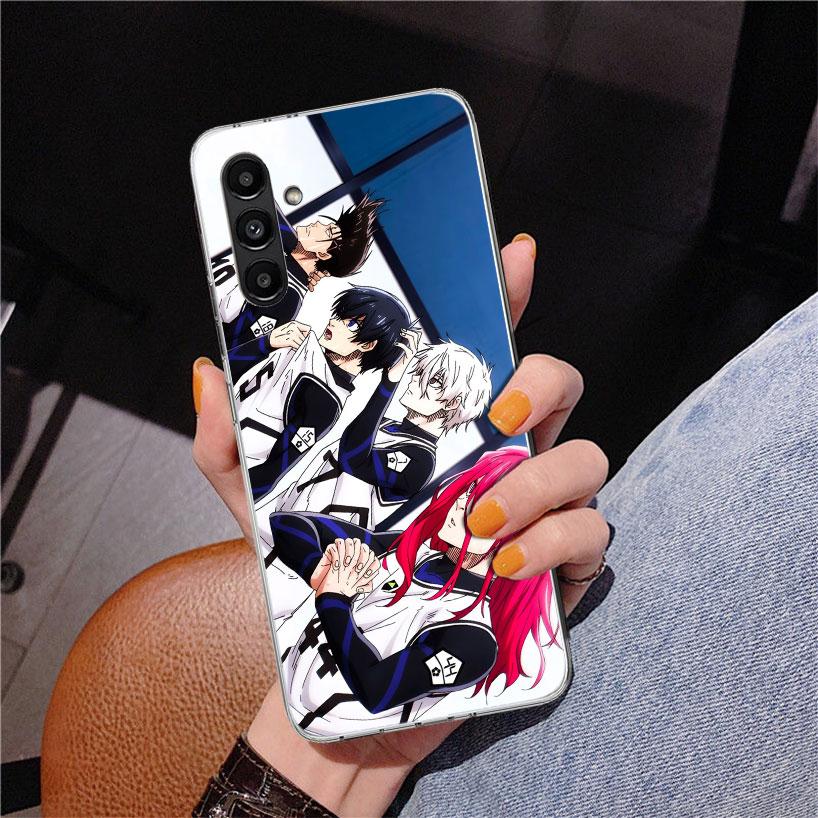 Blue Lock Isagi Yoichi Pouzdro na telefon Pro Samsung Galaxy A17 A16 A15 A14 A13 A57 A56 A55 A54 A53 A37 A36 A35 A34 A33 A26 A25 A24 A23