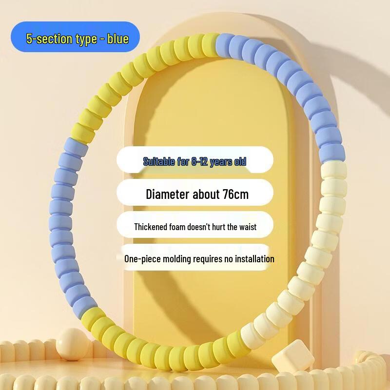 HANDUNYOU Kids Plastic Hula Hoop