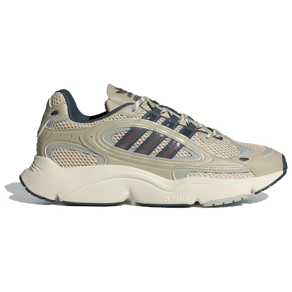 Adidas Originals Ozmillen Comfortable Fashion Versatile Fabric Durable Low-Top Running Shoes Unisex Sneaker Gray Blue Brown IF1817