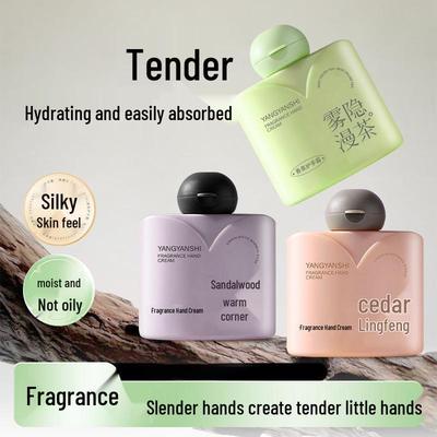 Moisturizing & Smoothing Hand Cream: Hydrating, Non-Greasy, Long-Lasting Light Scent for Dryness
