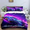 Fashion 3D Game N-NFS Car Print Bedding Sets Exquisite Bed Supplies Set Duvet Cover Bed Comforter Set Bedding Set Luxury Gift741
