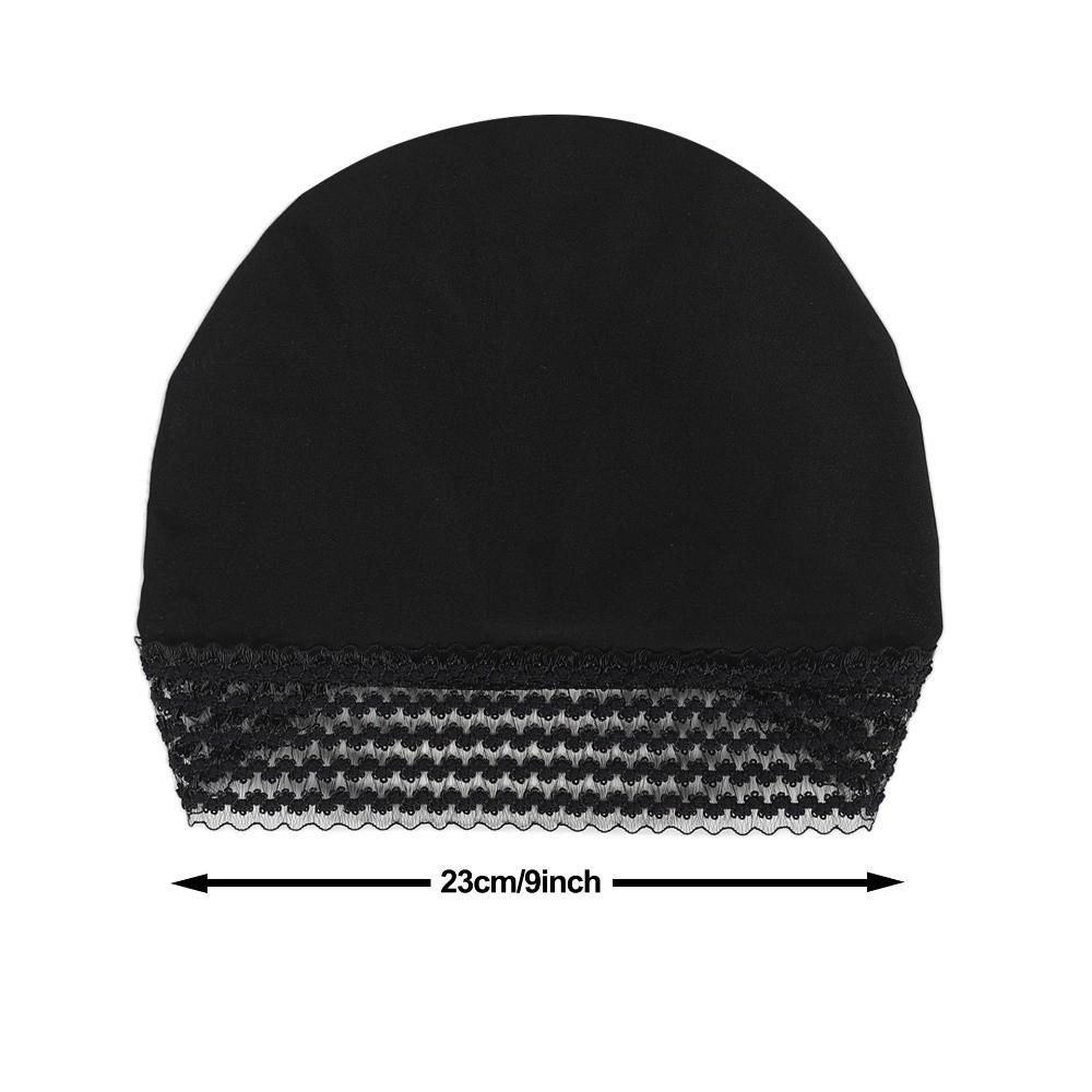 Lace Flower Headwrap Cap Breathable Lace Trim Hat New Postpartum Cap Daily Casual Wear