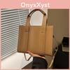 Trendy Large Capacity Crossbody Tote Bag For Women In Black Rose Pink Brown White And Khaki