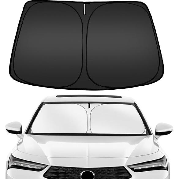 ARISMOTOR Windshield Sun Shade for Mazda 3 2019-2025, Custom Fit Foldable Front Window Sunshade Sun Visor Protector, Block UV Rays Keep Your Car for Acura Integra 2023-20
