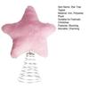 Star Tree Topper Furry Star Christmas Treetop Ornaments for Winter