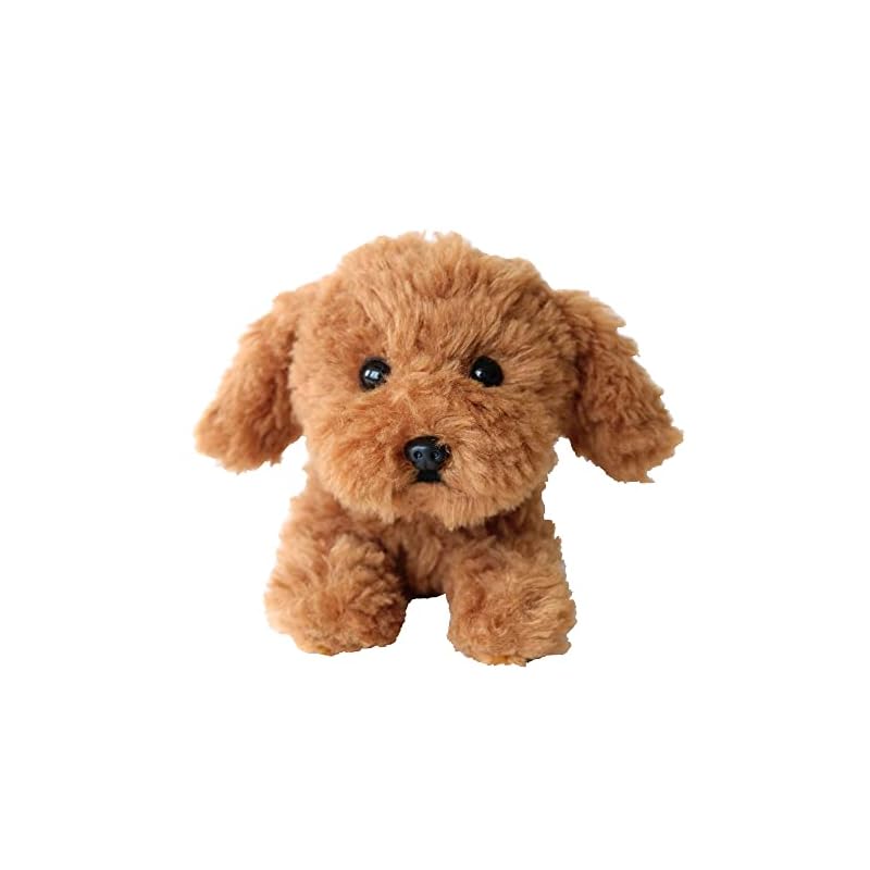 Sun Lemon Lap Dog Toy Poodle BR SS 15 X 26 X 12cm Plush Animal Cute Dog P-8082