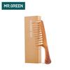 MR.GREEN German Wooden Hair Comb & Massage Brush Gift Set