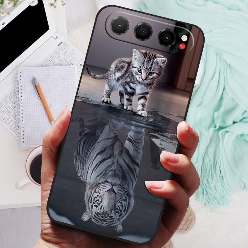 For ZTE Nubia Air 5G Case NEW TPU Silicone Shockproof Cat Phone Cover For Nubia Air Z2468N Funda Printing NubiaAir Soft Coque