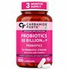 Carbamide Forte 30 Billion CFU Probiotics Supplement with Prebiotics | 16 Probiotic Strains | Daily Probiotic Supplement To Support Gut Health & Di