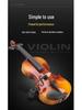 High-Fidelity Wireless Microphone for Violin Performance and Recording