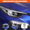 Soft Carbon Fiber Headlight Eyelids Eyebrows For Subaru Crosstrek 2024+