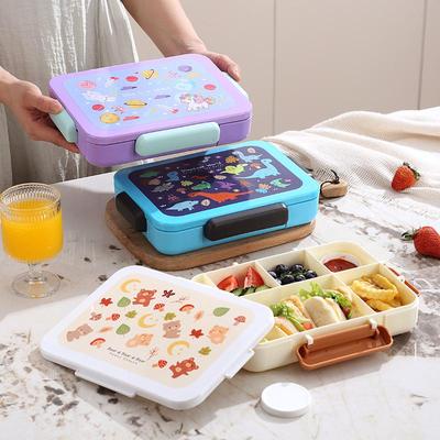 Grenzüberschreitender tragbarer Studenten-Salat-Mittagessen-Bento-Behälter - Mikrowellengeeignete Kantinenbox.