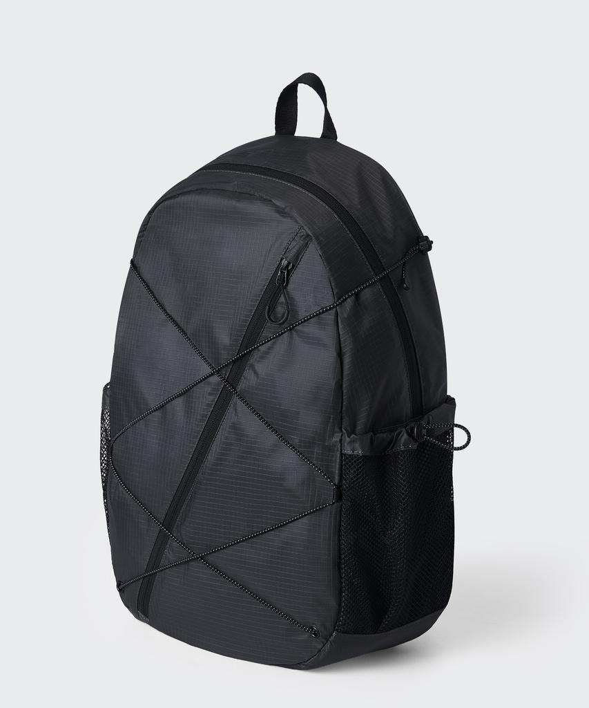 Musinsa Standard [City Leisure] Ripstop String Hiking Backpack [Black]