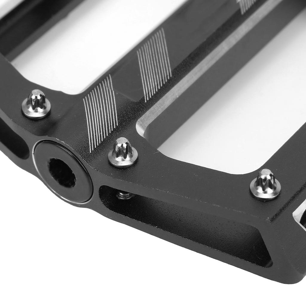 Mountain Bike Aluminum Alloy Bearings Pedal Road Cycling Flat Pedal Bike   Adapter Parts