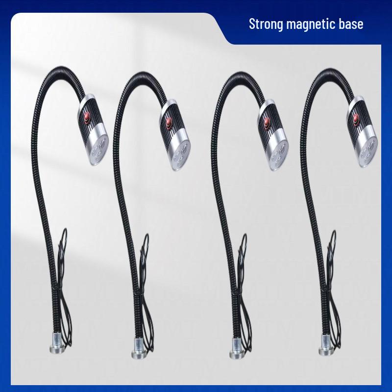 Magnetic Flexible LED Light for Machine Tools, Punching, Milling, and Sewing Machines