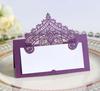 Lace Seat Card Laser Hollow Festival Handwritten Card Wedding Seat Card Name Card Table Number Stand  Wedding Decoration Table