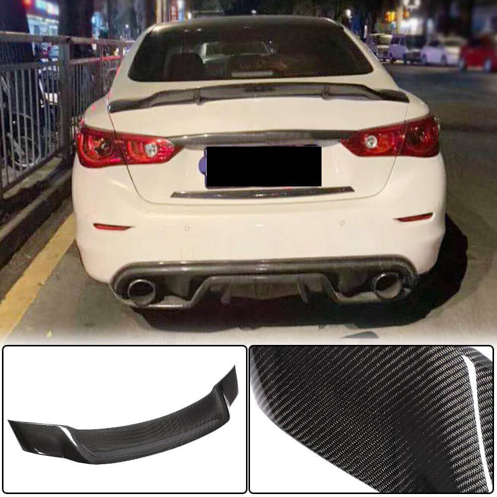 

Спойлер V1 (для Q50, Карбон) для Infiniti Q50/Q60 2013-2024 рр.