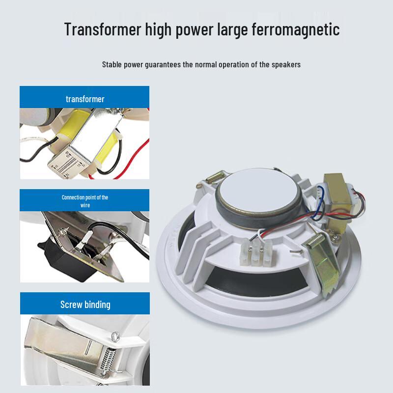 Weishu WS15-6 Fixed-Pressure Ceiling Speaker (CN version)