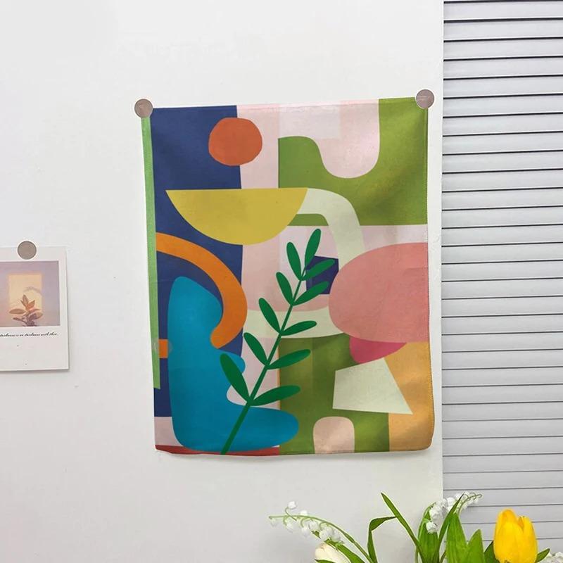 Cute Material Simple Room Wall Ornament Tapestry Home Living Room Tapestry Premium Durable Quality Useful Practical