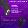 9 Wiggling Swaying Vibrating Anal Vibrator with Cock Ring Thrusting Prostate Massager 3 Powerful Motors Butt Plug
