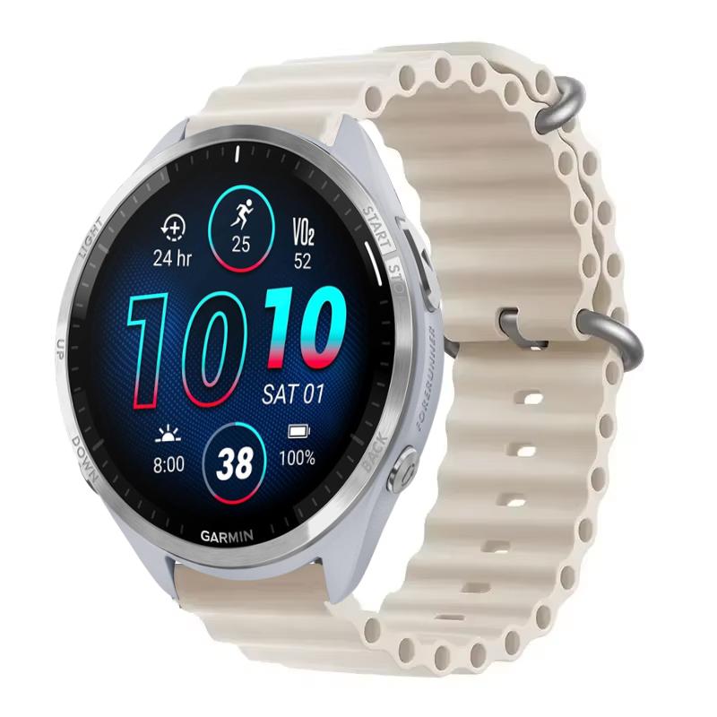 Sports Silicone Strap For Garmin Forerunner 965 955 Solar 945 935 745 Strap Watch Band 22mm Replacement Wristband Bracelet