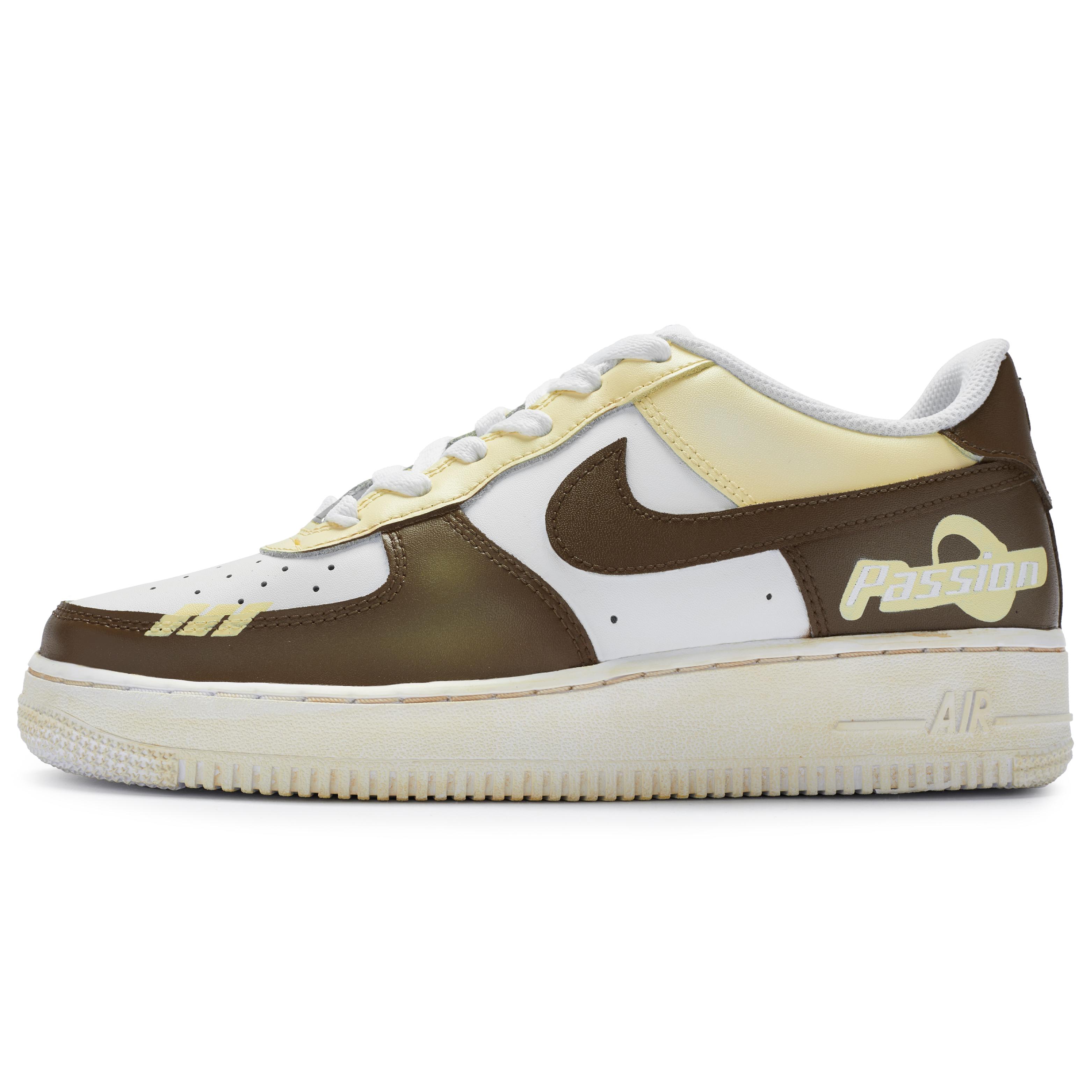 

Nike Air Force 1 Low top Skateboard Shoes Men s Brown CW2288-111(Team80-GUY) 40