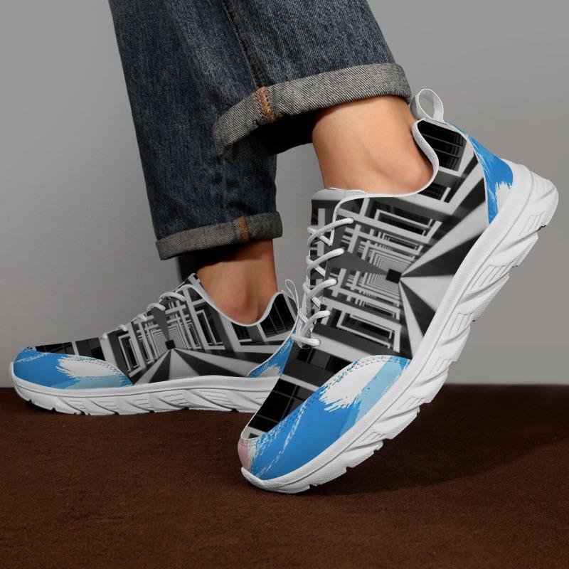 YRZL Casual Sneakers For Men Lightweight Gym Training Shoes 2025 Non Slip Workout Comfortable Walking Shoes Athletic Footwear