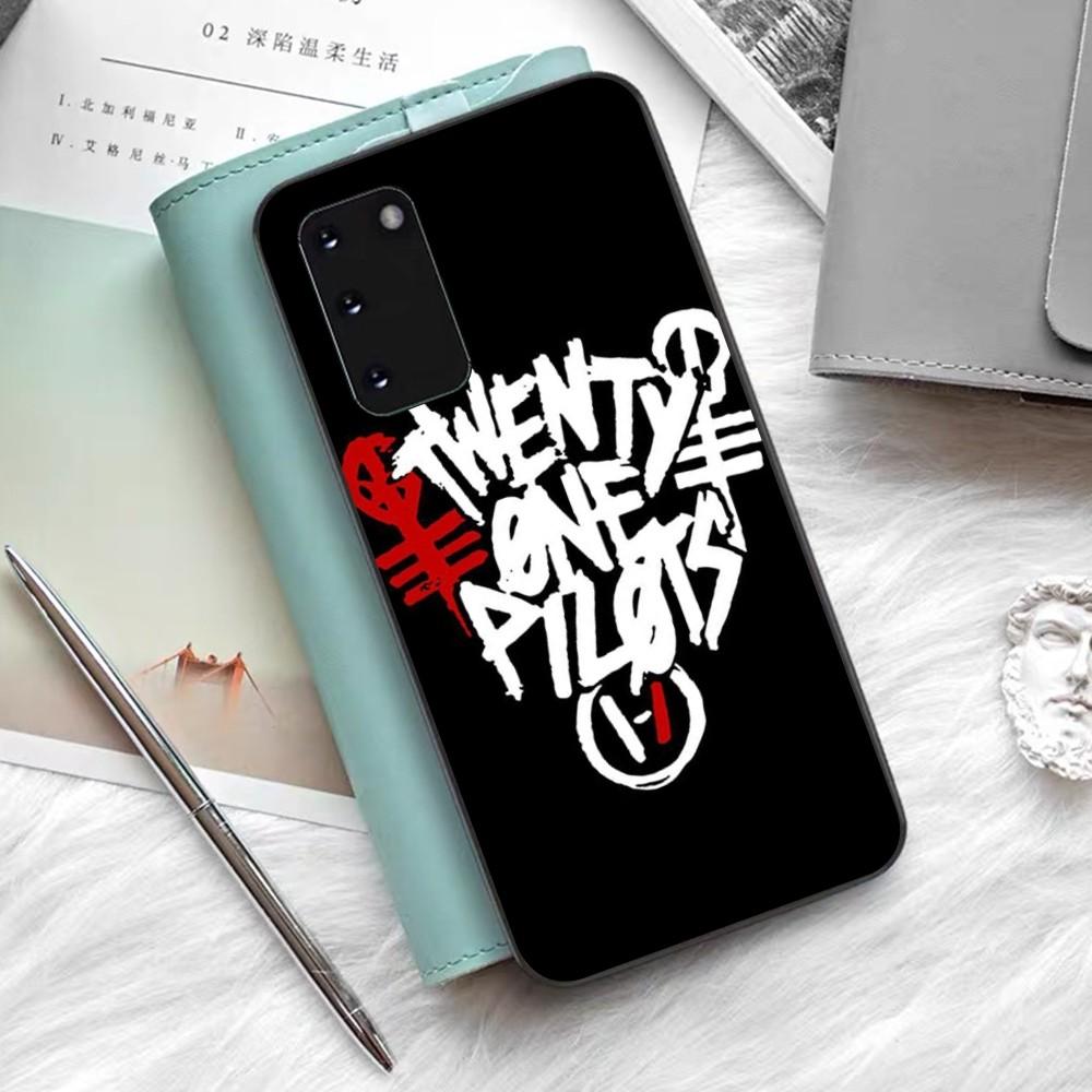 Band Twenty One P-Pilots Phone Case Silicone PC+TPU For Samsung S10 20 30 22 23 24 Plus Lite Ultra Cover