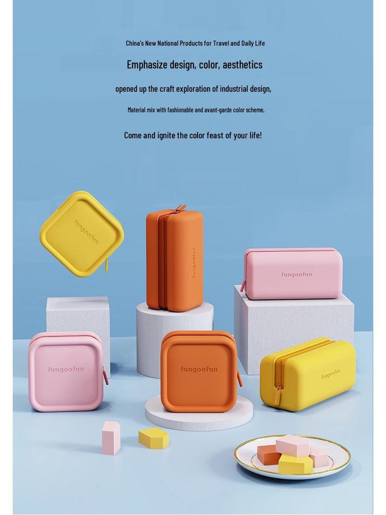 Women's Portable Large-Capacity Travel Makeup Bag - High-Value, Ins Style Skincare Storage Box