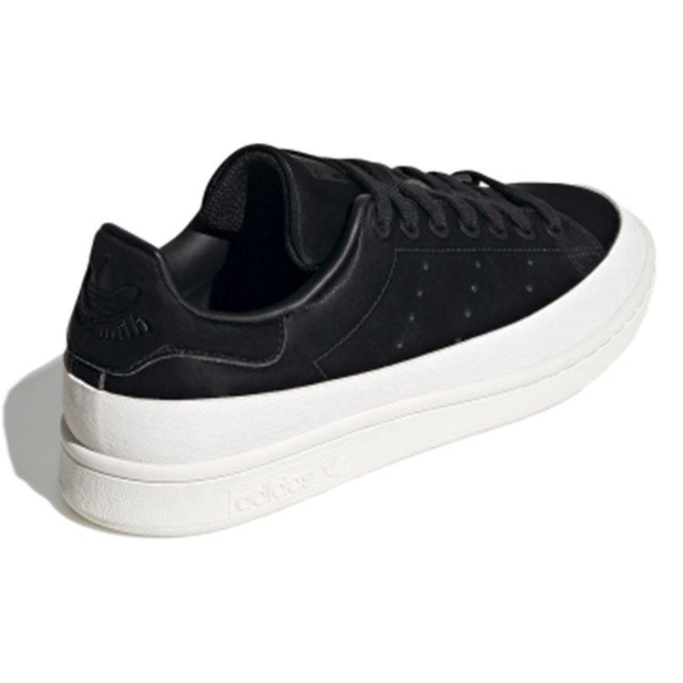 Adidas Originals Stan Smith Synthetic Leather Durable Low-Top Sneakers Women Sneakers Black FW5168