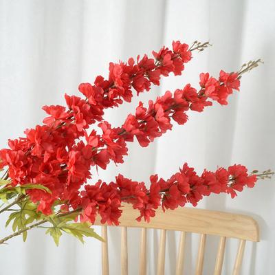 Artificial Delphinium Flowers 46 Inch Long Stem Fake Hyacinth Flower for Tall Vase Wedding Home Party Centerpiece Floral Arrangement Table Decoration
