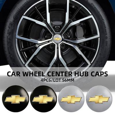 Car Wheel Center Hub Cap Badge Emblem Decal Wheel Sticker For Cruze Spark Captiva Suburban Camaro Malibu Silverado
