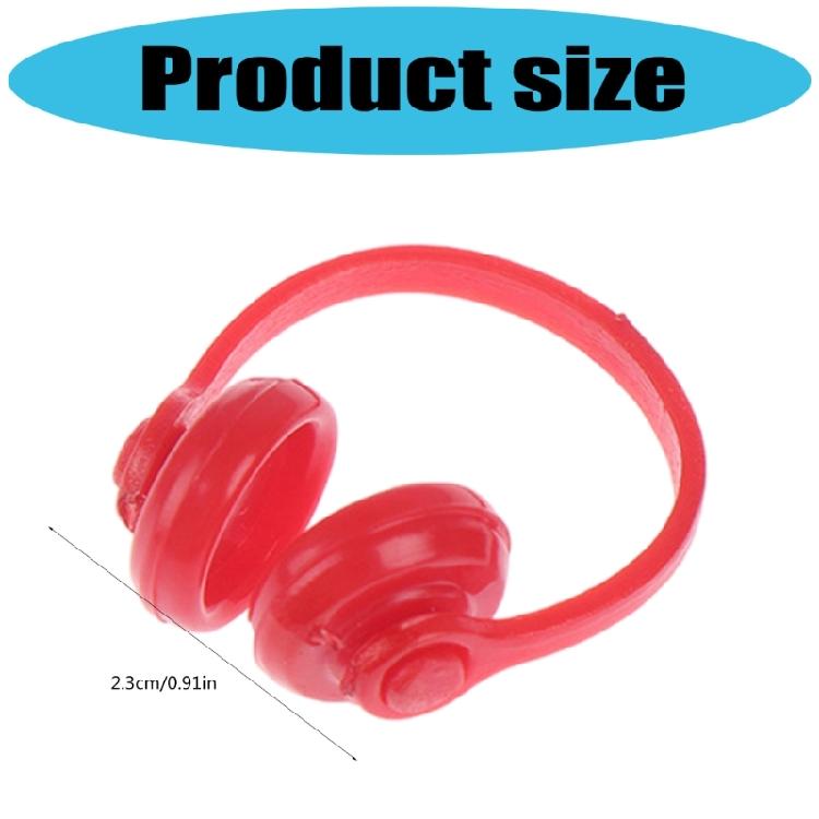 Miniature Headphone Accessories For Model Scenes Headset Plastic Design Compact Dollhouses Furniture