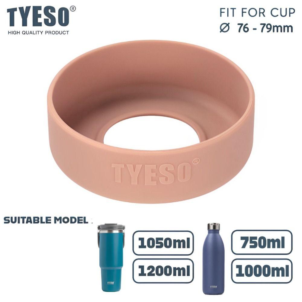 1Pcs Anti Slip Bottle Cover 76-79mm Protective Silicone Coaster Mug Cup 1050ml 1200ml TS-8829 TS-8830 for Tyeso Mug
