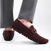 Leichte Herren-Loafer, lässige Lederschuhe zum Reinschlüpfen, klassische, bequeme Herren-Fahrschuhe, Mokassins