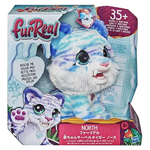 Hasbro FurReal Baby Säbelzahntiger North, Elektrisches Interaktives Spielzeug, E9587, Authentisch