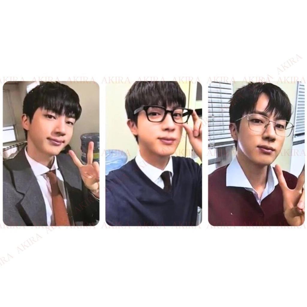 JIN SOLO ALBUM HAPPY JAPAN POB Photo Card POST CARD JPFC ARMY UMS BTS