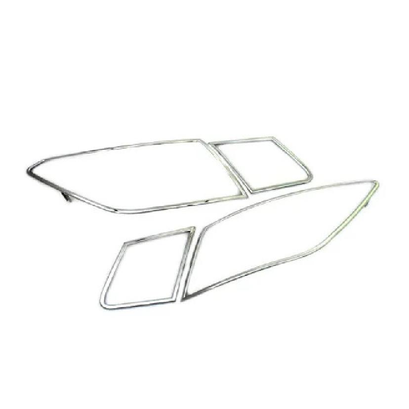 Chromium Styling Chrome Tail Light Cover For Mercedes Benz W207 E Class Coupe / Convertible